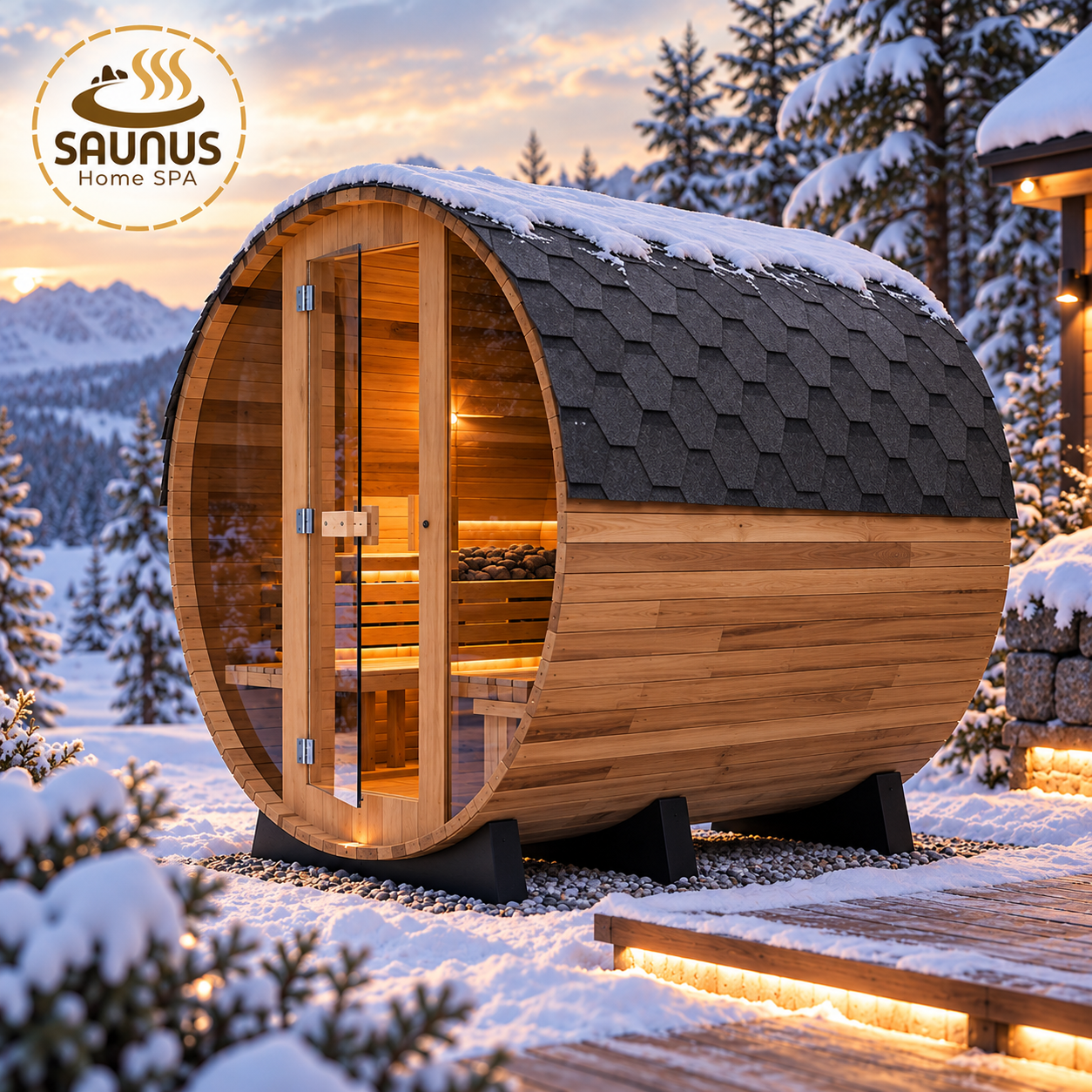 Sauna Céder d.1800cm