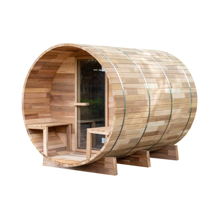 Sauna Céder d.2400cm s terasou Polopanorama