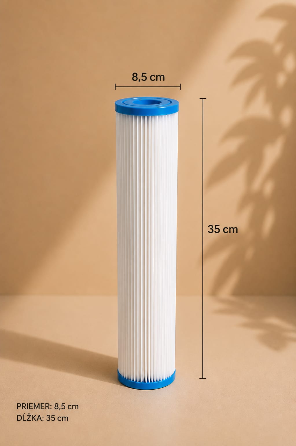 Kartušový vodný filter A5 – 8,5 x 35cm – Obrázok 2