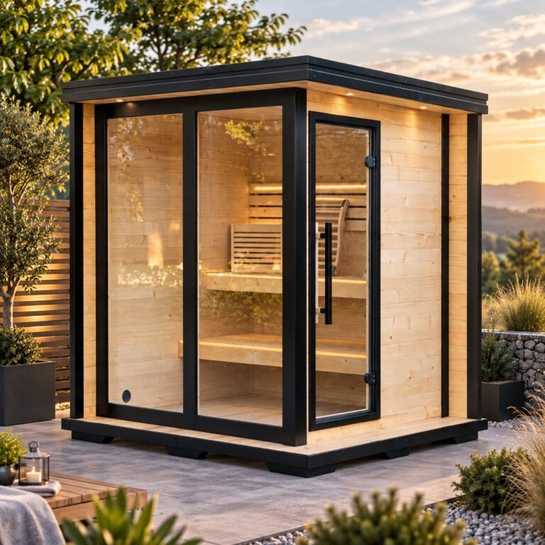 Sauna Termodrevo Model Jasmine 185×185cm